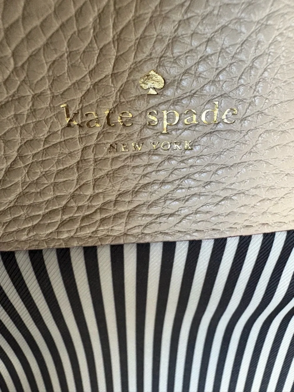 kate spade classic striped